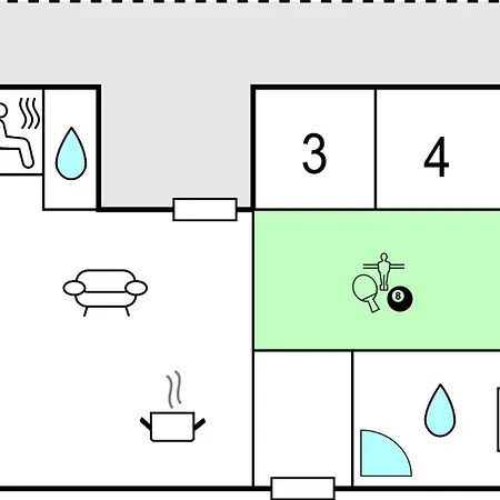 4 Bedroom Cozy In * 哈泽斯莱乌